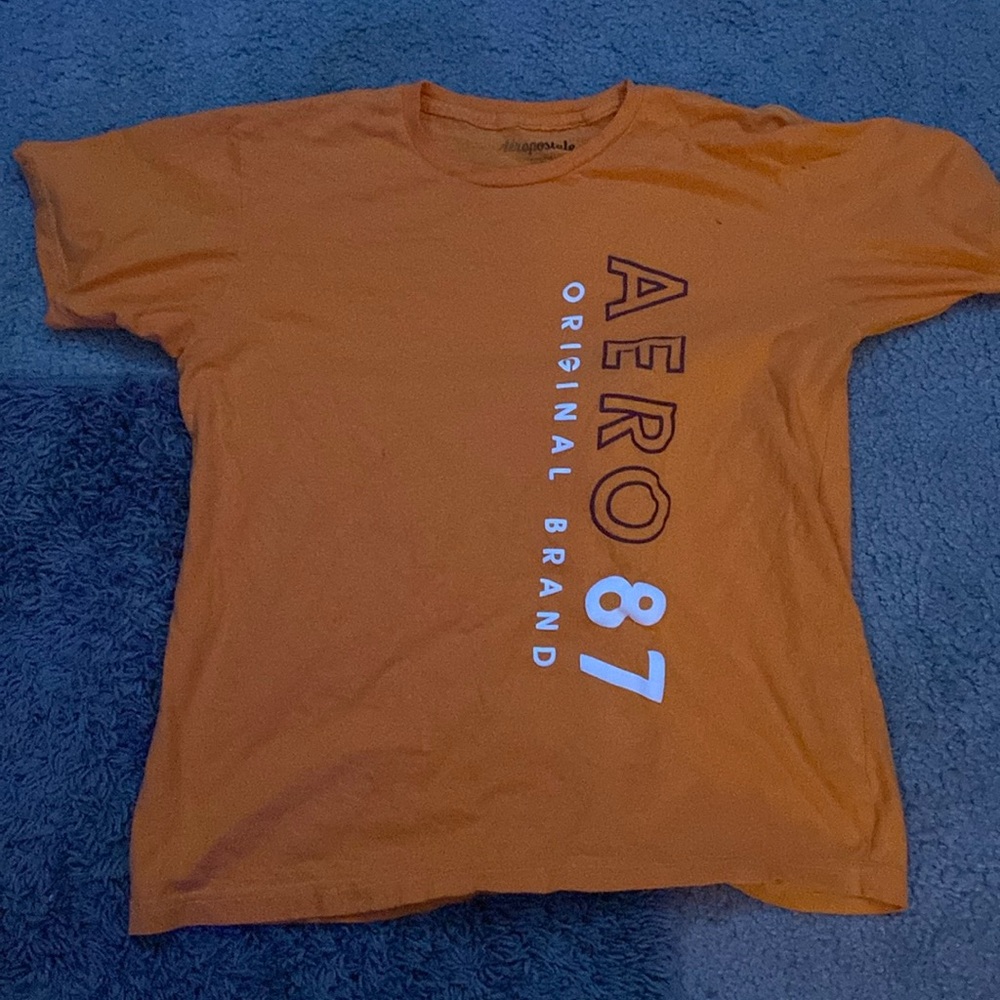 Aeropostale orange shirt